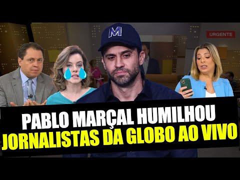 AGORA! Pablo Marçal HUMILHOU ao vivo "jornalistas" da Globo News: Camarotti perdeu o rumo de casa!