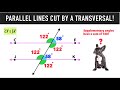 Exploring Angle Relationships with Parallel Lines