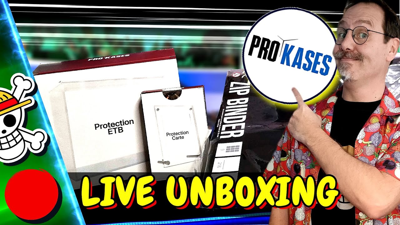 🔴LIVE UNBOXING 🔴 PRO-KASES : LES MEILLEURS POUR PROTEGER ET METTRE TA COLLECTION