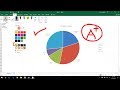 Creating Pie Charts in Excel