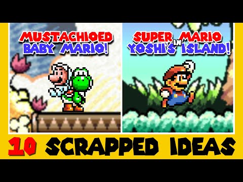 10 Scrapped Cool Things in Super Mario games (Part 3)