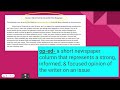 Understanding Media Literacy and Political Expression