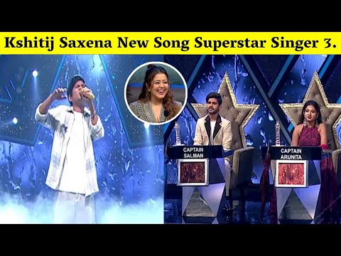 Kshitij Saxena New Song Superstar Singer 3/Baarish Special Song episode.