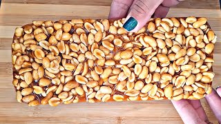 UMA DAS MELHORES SOBREMESA QUE JÁ COMI 🤤 FAÇA HOJE MESMO! pé de moleque | receitas fáceis e rápidas
