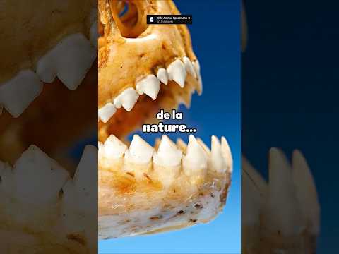 Pourquoi ces dents sont si DANGEREUSES ? #science #animaux