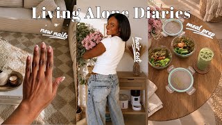 Anemia Made My Hair Fall Out 💔 | Haircut, New Job Prep, Meal Prep & New Nails