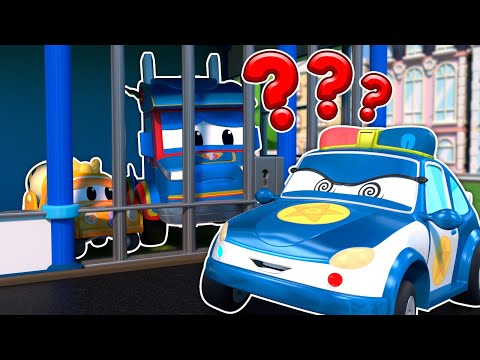 SICK POLICE CAR puts innocent vehicles in jail! | Health emergency