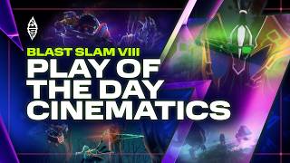 Every Dota 2 Play of the Day Cinematic from BLAST SLAM VIII 🔥😳