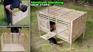 MEMBUAT KANDANG ANAK AYAM SEDERHANA