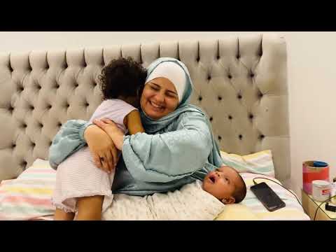 استقبال حار من العيال بعد رجوعهم من اسكندريه  وخدتهم من الدار للنار
