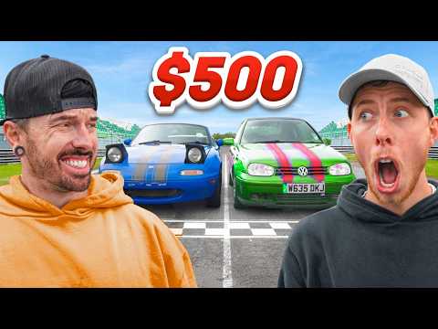 $500 Cheap Car Race VS Mat Armstrong!