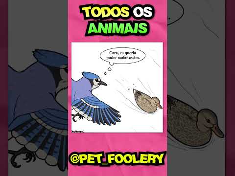 Pet Foolery e Todos os Animais queriam ser assim #fyp #dublagem #tirinhas  #fandub #comic