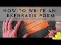 Ekphrastic Poetry Concepts and Techniques