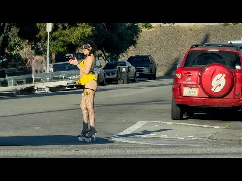 Relaxing Drive, Los Angeles Streets-16