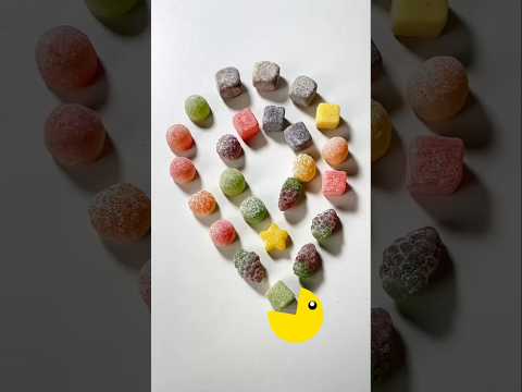 #Greedy #Pacman #CandyArt #JellySweets #PacmanGame #CreativeFood #FunWithSweets #FoodDesign