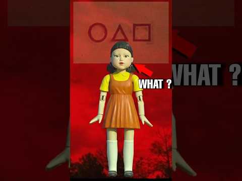 Squid Game Season 2 Red light Green light doll detail ๐ด #squidgame