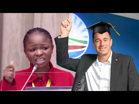 EFF Naledi Chirwa Destroys DA John Steenhuisen “Sadly Not Even A UNISA Degree Can Save Him”