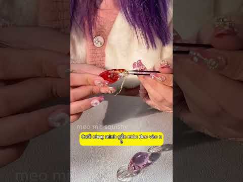 Mình lấy kẹo của mẹ làm bông tai #meomitsquishy #diy #squishy #shorts