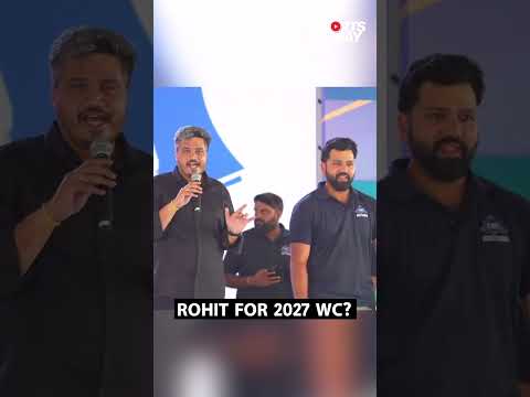 Crowed cheers as anchor ask Rohit to captain another World Cup | Sports Today