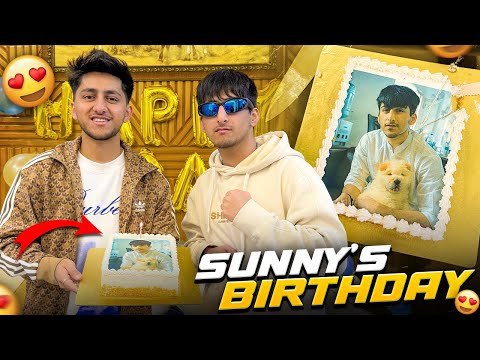 Surprising Sunny On His Birthday 🎂🎁