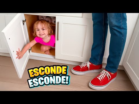 CADÊ A HAILEY? MINHA FILHA BRINCOU de ESCONDE ESCONDE na CASA NOVA PRIMEIRA VEZ! Pai Também Vloga