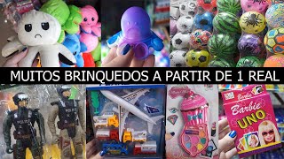 BRINQUEDOS BARATOS NA 25 DE MARÇO - DIA DAS CRIANÇAS