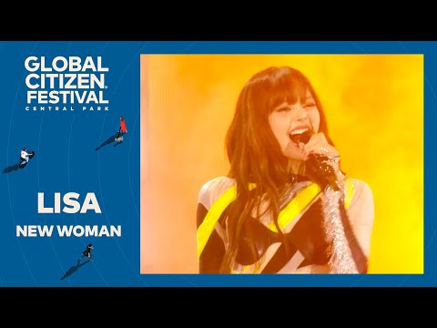 BLACKPINK's LISA empowers with New Woman | Global Citizen Festival NYC 2024