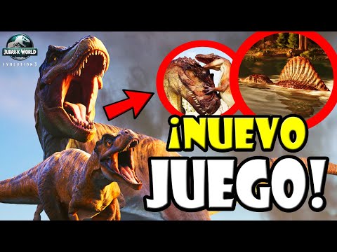 TODO LO QUE DEBES QUE SABER DE JURASSIC WORLD EVOLUTION 3 | ¡EL JUEGO DEFINITIVO DE JURASSIC WORLD!