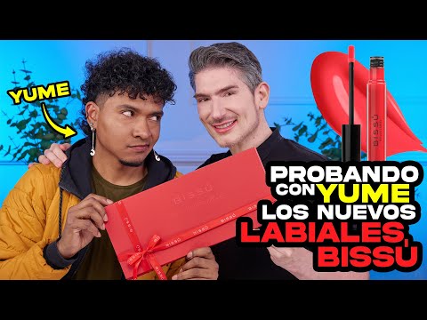 NUEVA COLECCION DE LABIALES MATE BISSU / NOS PROBAMOS LOS 12 TONOS CON YUME