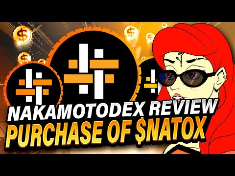 NakamotoDEX: General review and purchase of $NATOX 🤑