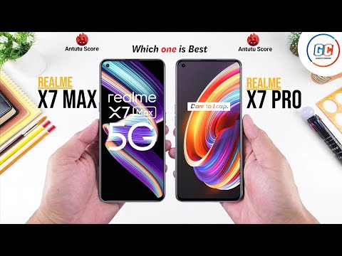 (ENGLISH) Realme X7 Max vs Realme X7 Pro -- Full Comparison ⚡ Which one is Best.