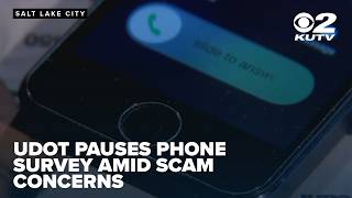 UDOT pauses phone survey after residents question whether calls were scam