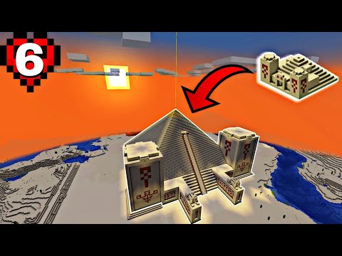 Tôi Xây Siêu Kim Tự Tháp Trong Minecraft Hardcore | I Build Pyramids In Minecraft Hardcore