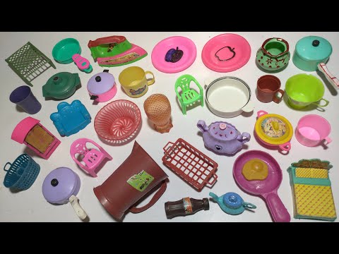 4:05 Minutes Satisfying with Unboxing Hello Kitty Mini Kitchen Toys Collection ASMR