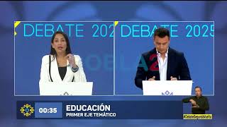 DEBATE PRESIDENCIAL ECUADOR 2025  - Dobla2