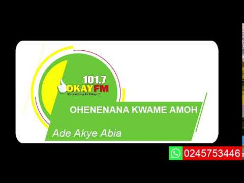 Ade Akye Abia With Kwame Nkrumah Tikese On Okay 101.7 Fm (08/01/2025)