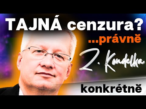 ZDENĚK KOUDELKA: Tajná cenzura v ČR? Vzdejme se naivity...Je načase být ostražití.