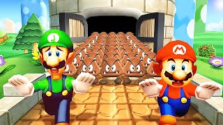 Mario Party 9 Minigames - Luigi Vs Mario Vs Yoshi Vs Toad (Master Difficulty)