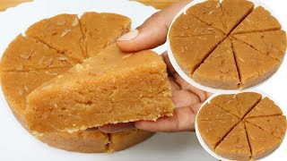 बिना मावा बिना खोया ब्रेड से बनाए बिल्कुल नए तरीके से मिल्क केक की रेसिपी / Bread Milk Cake