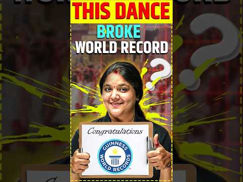 This Indian Dance Broke World Record #shorts