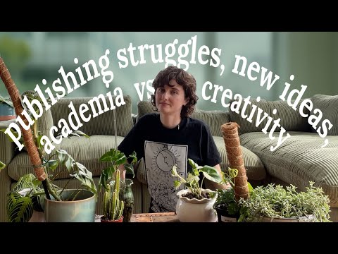 a casual chat about writing, publishing, & grad school 🌱 (while I repot my plants)
