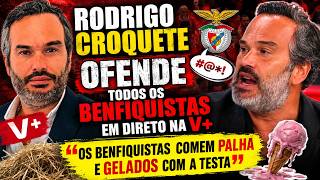 COMENTADOR DO SPORTING OFENDE OS BENFIQUISTAS EM DIRETO NA TV !!!