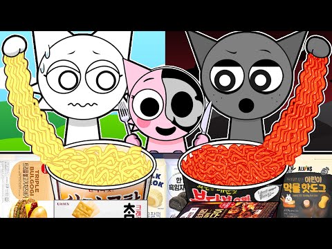 Incredibox Sprunki - WENDA BUYS HER FIRST HOUSE! Wenda VS Gray Convenience Store MUKBANG | Animation