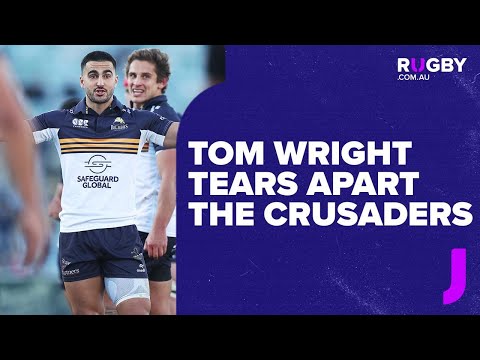 Tom Wright's Highlights v Crusaders | Round 13 | SRP 2024