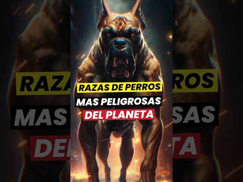 😱 RAZAS de Perros Más peligrosas del Mundo🌍