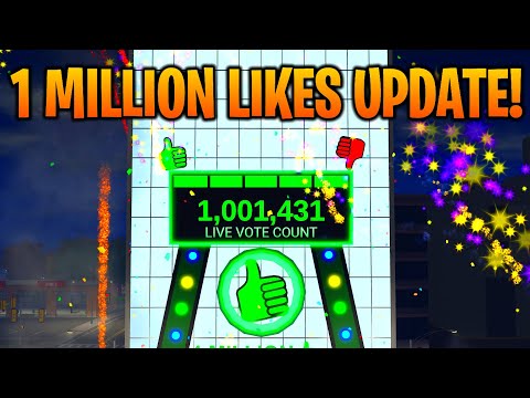 ER:LC UPDATE IS HERE! 1 MILLION LIKES, NEW CAR, CASH, & MORE! ER:LC 1 Million Likes Update (Roblox)