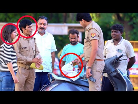 Real police Vs Fake Police // Sumit Cool dubey 