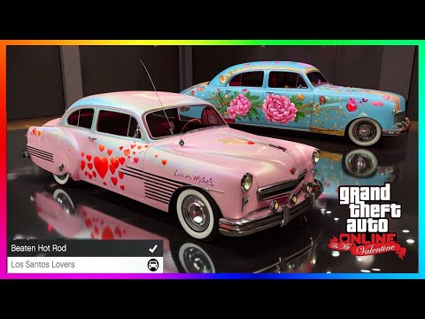 NEW RARE VALENTINE'S DAY CARS, Unlock Lovers Livery FREE Vehicle, GTA Online UPDATE! New GTA5 Update