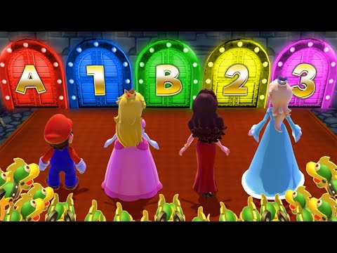 Mario Party - Can Mario Beat his Girlfriends in Minigames?