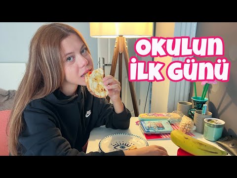 Okulun İlk Günü Vlog || Sabah Rutinim. Tuana Zeybek